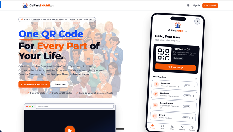 GoFastSHARE screenshot
